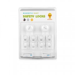 Baby Safety Magnetic Locks-8+2Pack