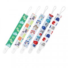 Zoo Pacifier clips-5 Pack